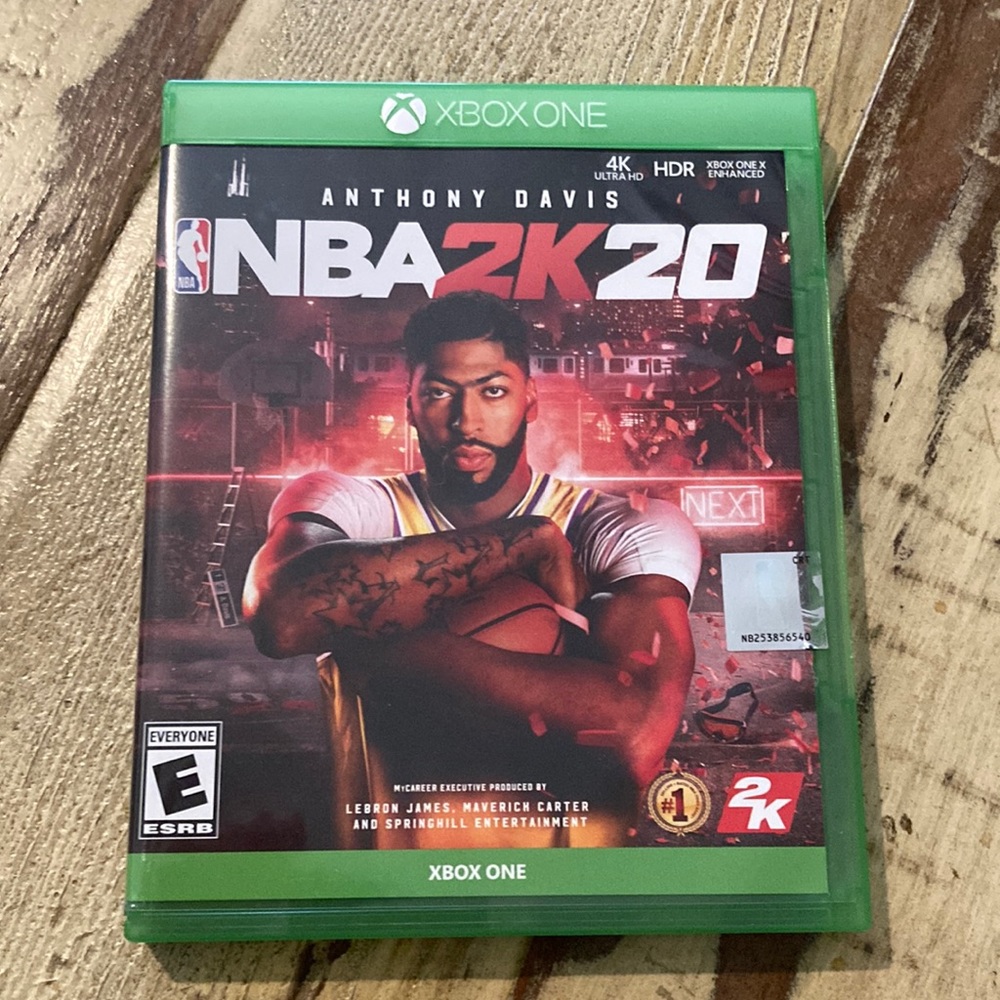NBA 2K20 XBOX ONE X VIDEO GAME!